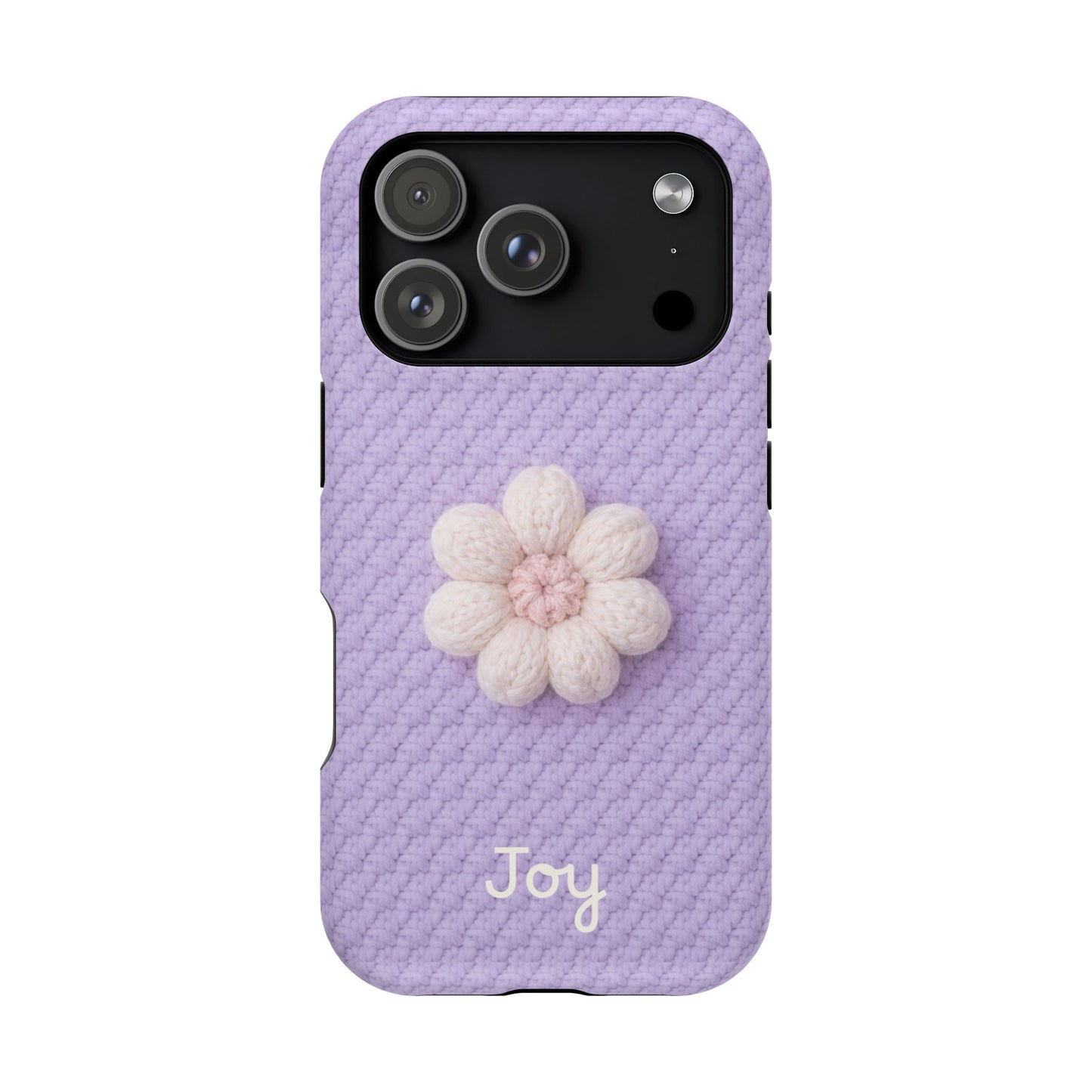 Soft Life Crochet iPhone Case | Lavender