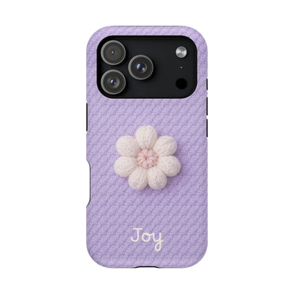 Soft Life Crochet iPhone Case | Lavender