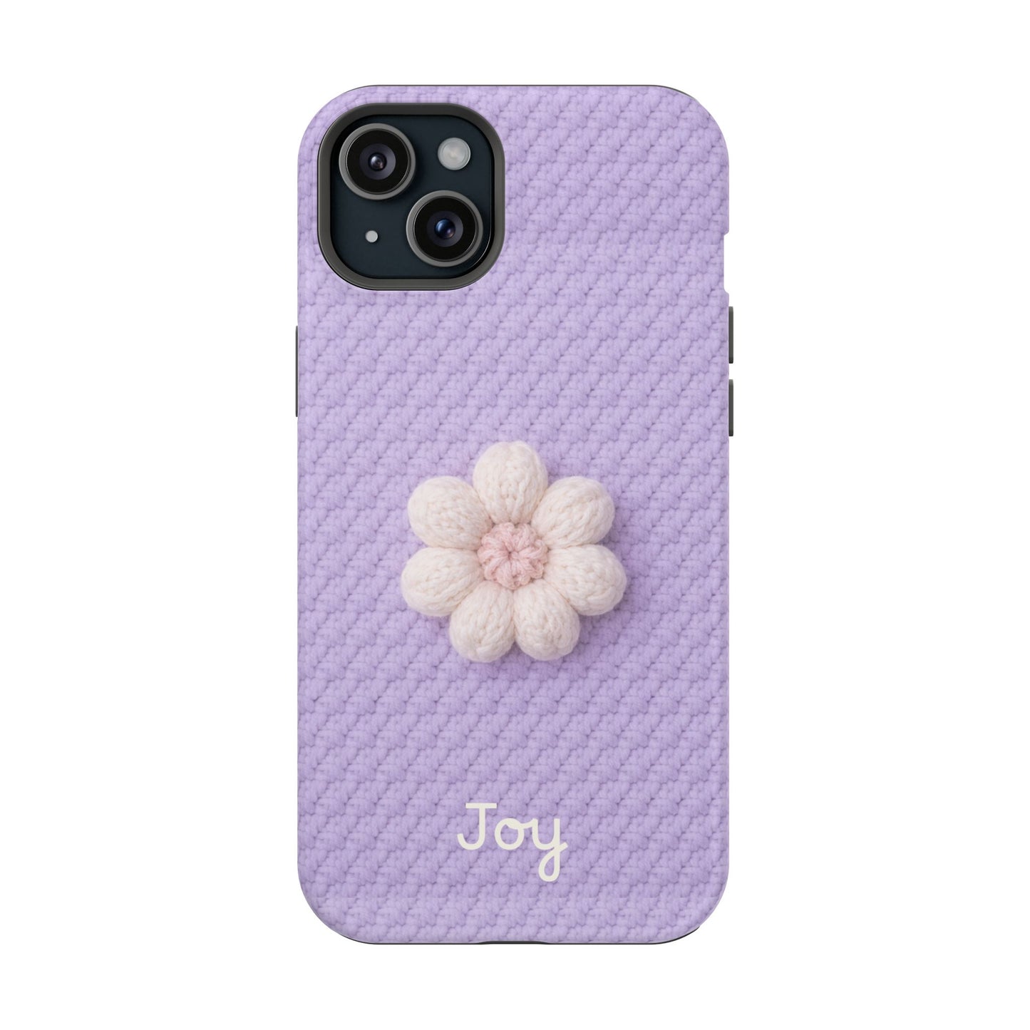 Soft Life Crochet iPhone Case | Lavender