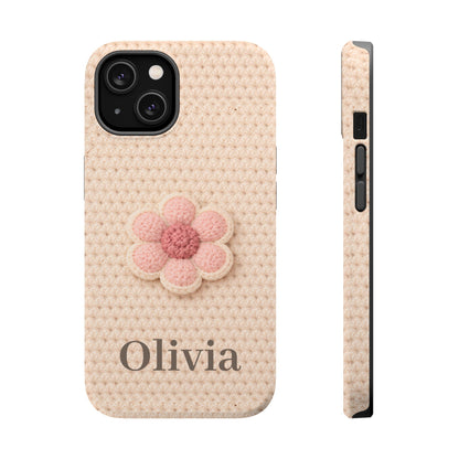 Soft Life Crochet iPhone Case | Personalized