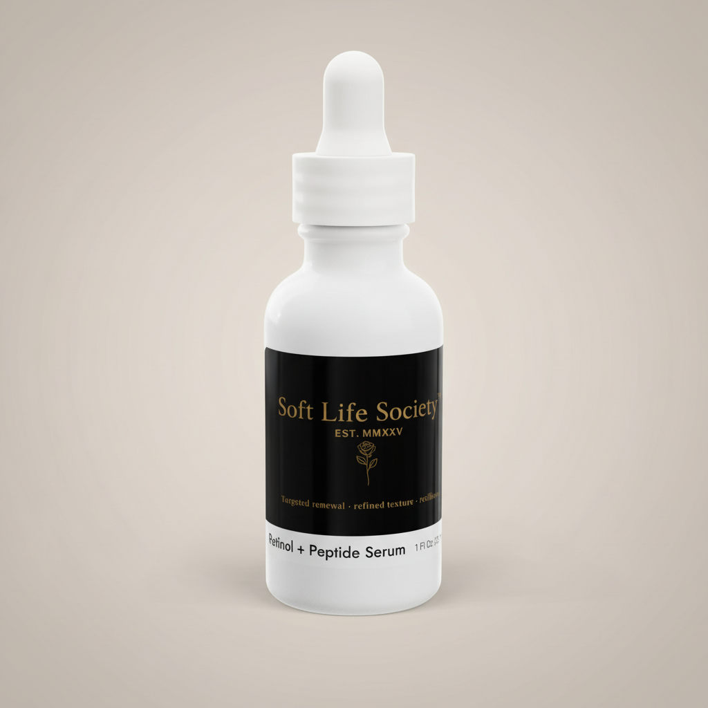 Retinol and Peptide Face Serum, 1oz | Smooth Renewal