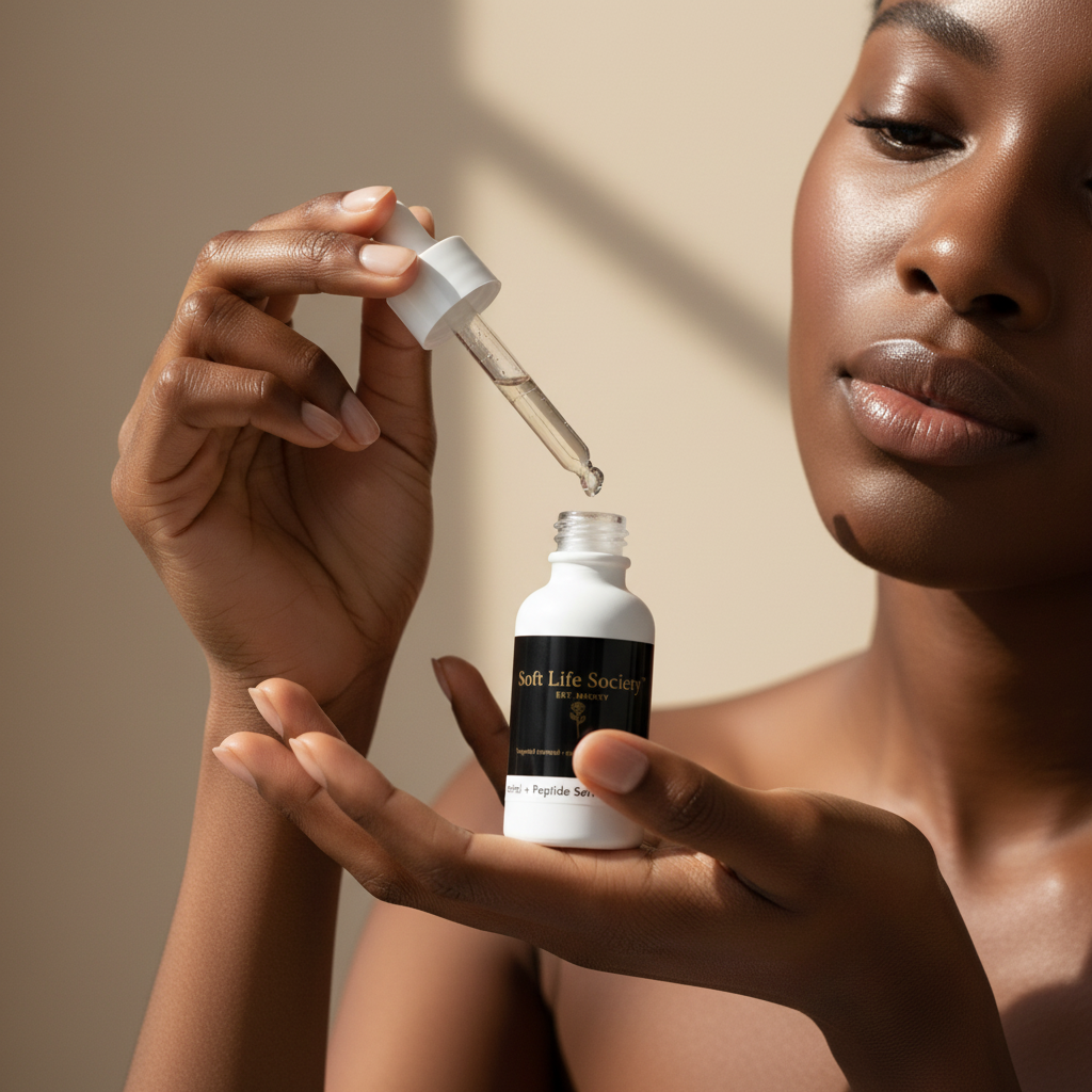 Retinol and Peptide Face Serum, 1oz | Smooth Renewal