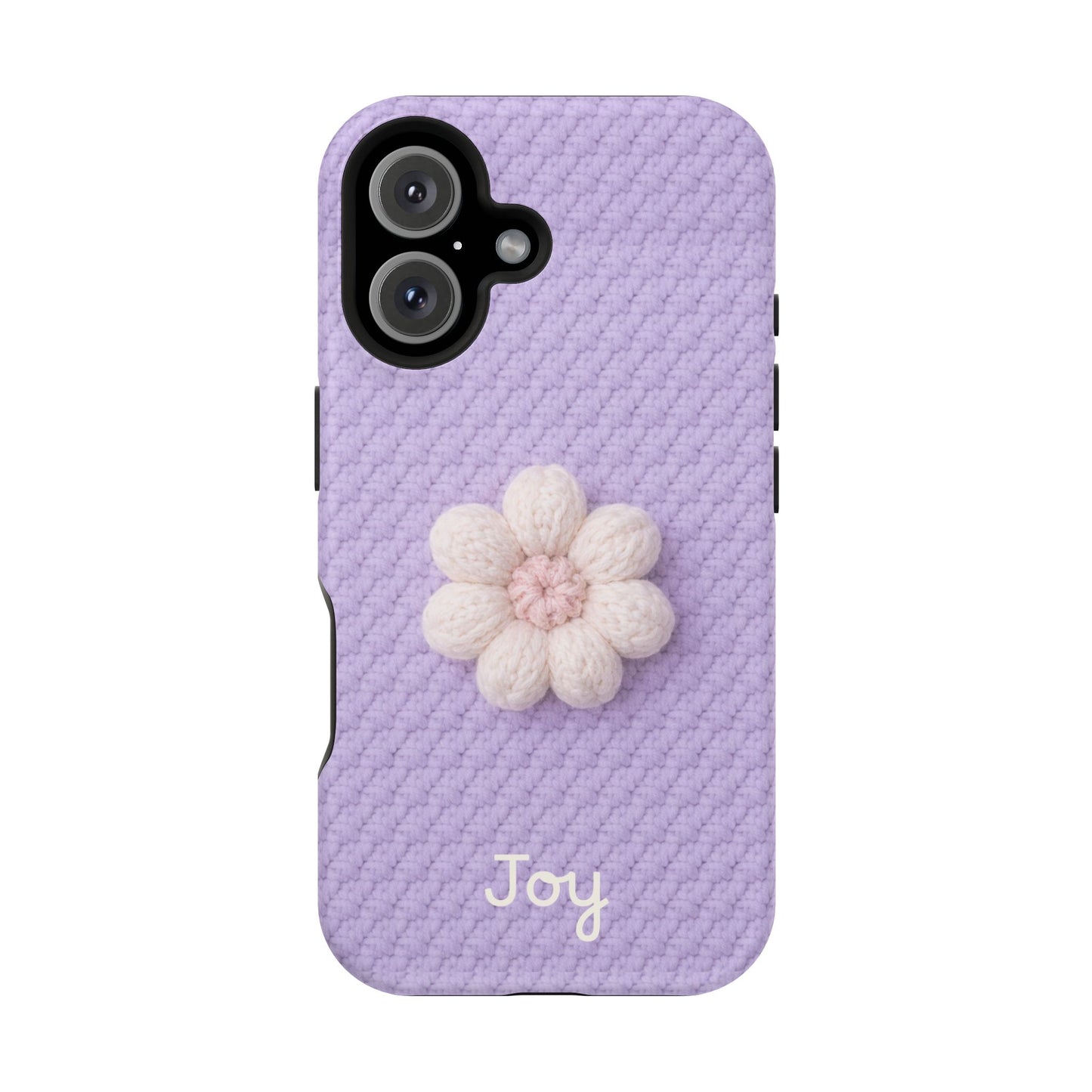 Soft Life Crochet iPhone Case | Lavender