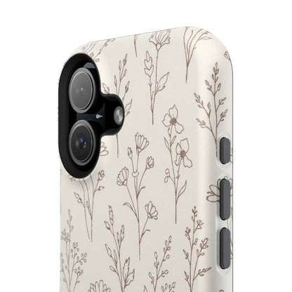 Close-up of a smartphone with camera module and side buttons on a white background