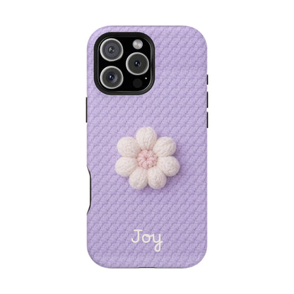 Soft Life Crochet iPhone Case | Lavender