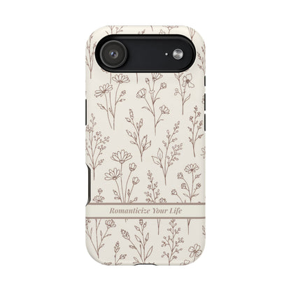 Soft Life Botanical iPhone Case | Personalized