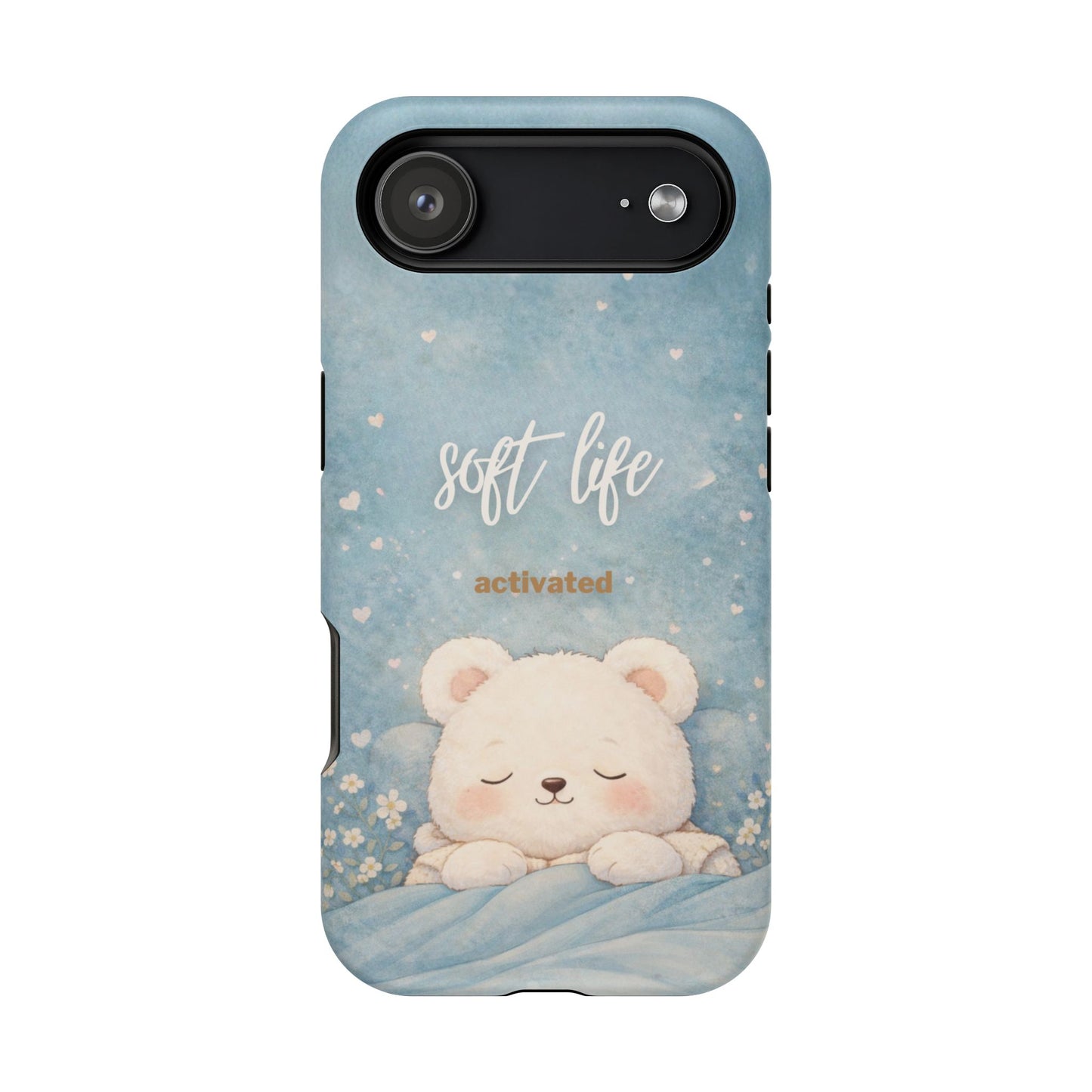 Soft Life Activated iPhone Case | Bear Design