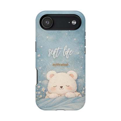 Soft Life Activated iPhone Case | Bear Design