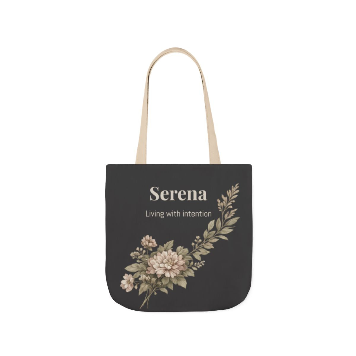 Soft Life Noir Tote | Personalized Canvas