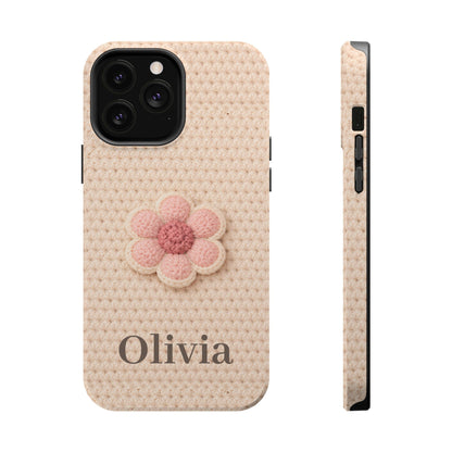Soft Life Crochet iPhone Case | Personalized