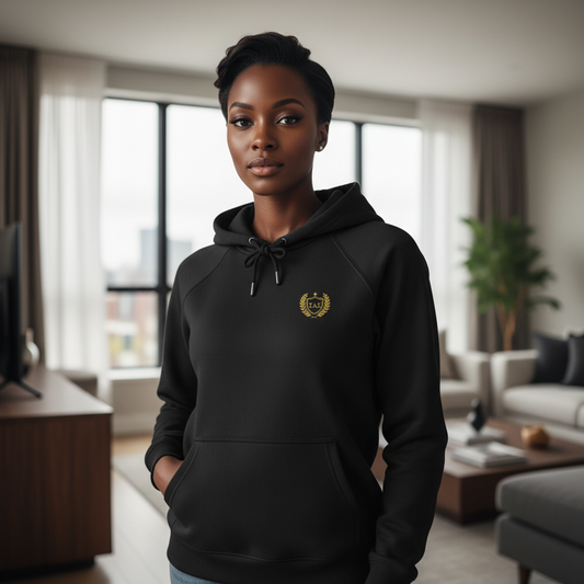 Soft Life Society™ Varsity Embroidered Eco Women’s Hoodie