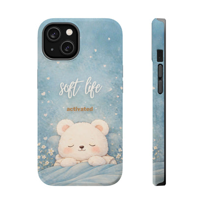 Soft Life Activated iPhone Case | Bear Design