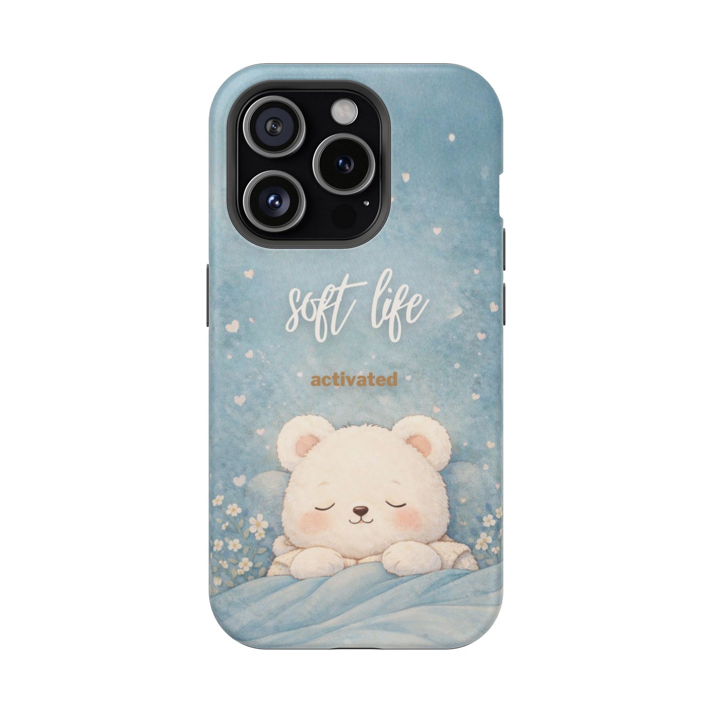 Soft Life Activated iPhone Case | Bear Design