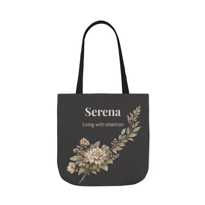 Soft Life Noir Tote | Personalized Canvas