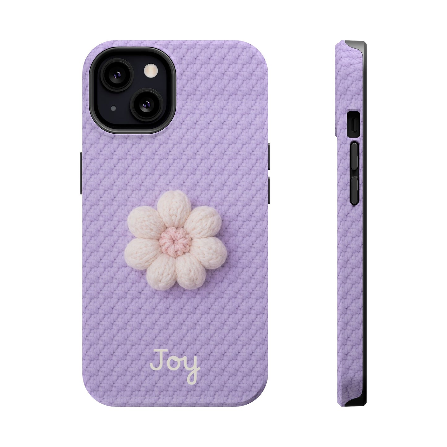 Soft Life Crochet iPhone Case | Lavender