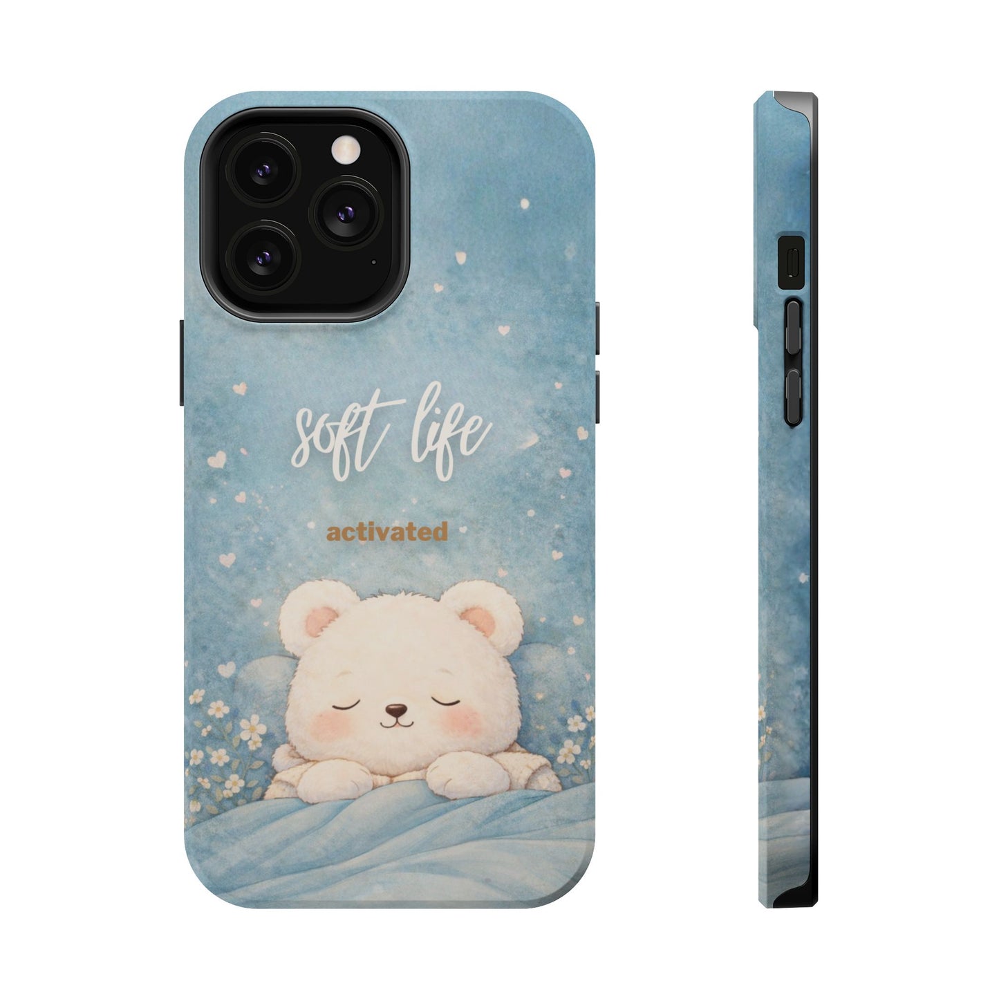 Soft Life Activated iPhone Case | Bear Design