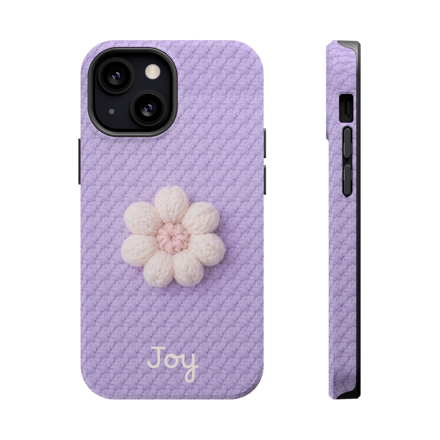 Soft Life Crochet iPhone Case | Lavender