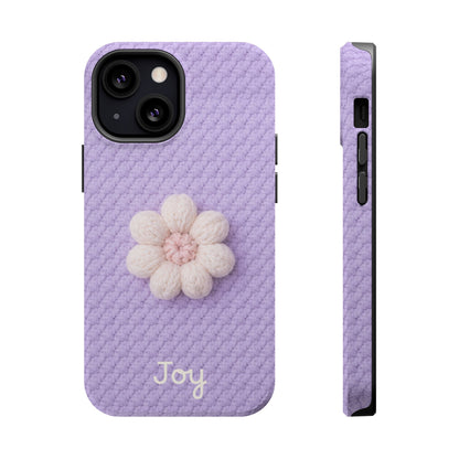 Soft Life Crochet iPhone Case | Lavender