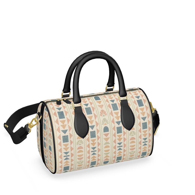 Soft Life Society™ Valente Mini Duffel | Luxury Nappa Leather Bag