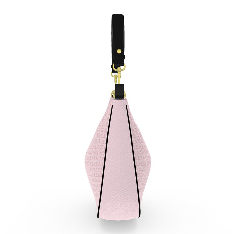 Le Petit Teddy™ Curve Hobo Bag | Blush Couture Monogram