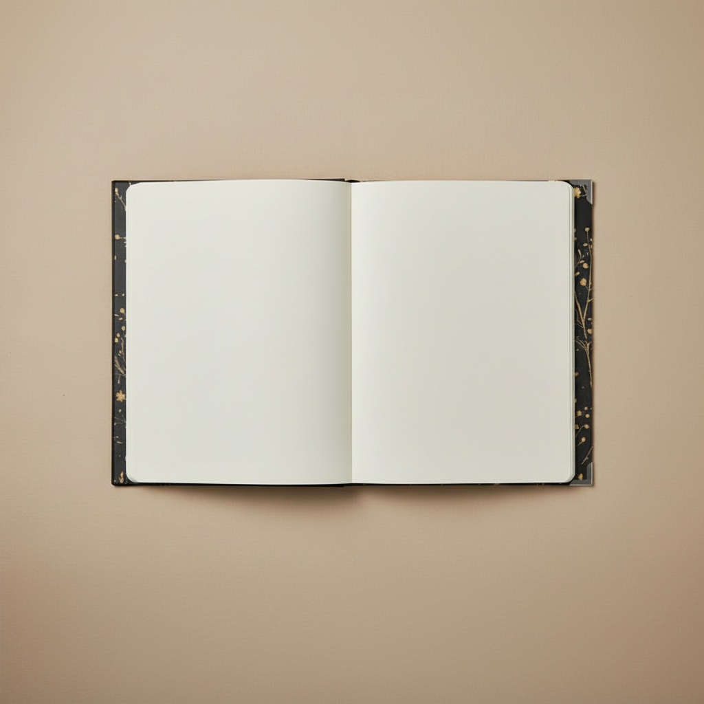 Noir Botanica Journal | Satin Hardcover