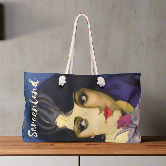 Estelle Taylor "Screenland" Weekender Bag - Elegant and Inspirational