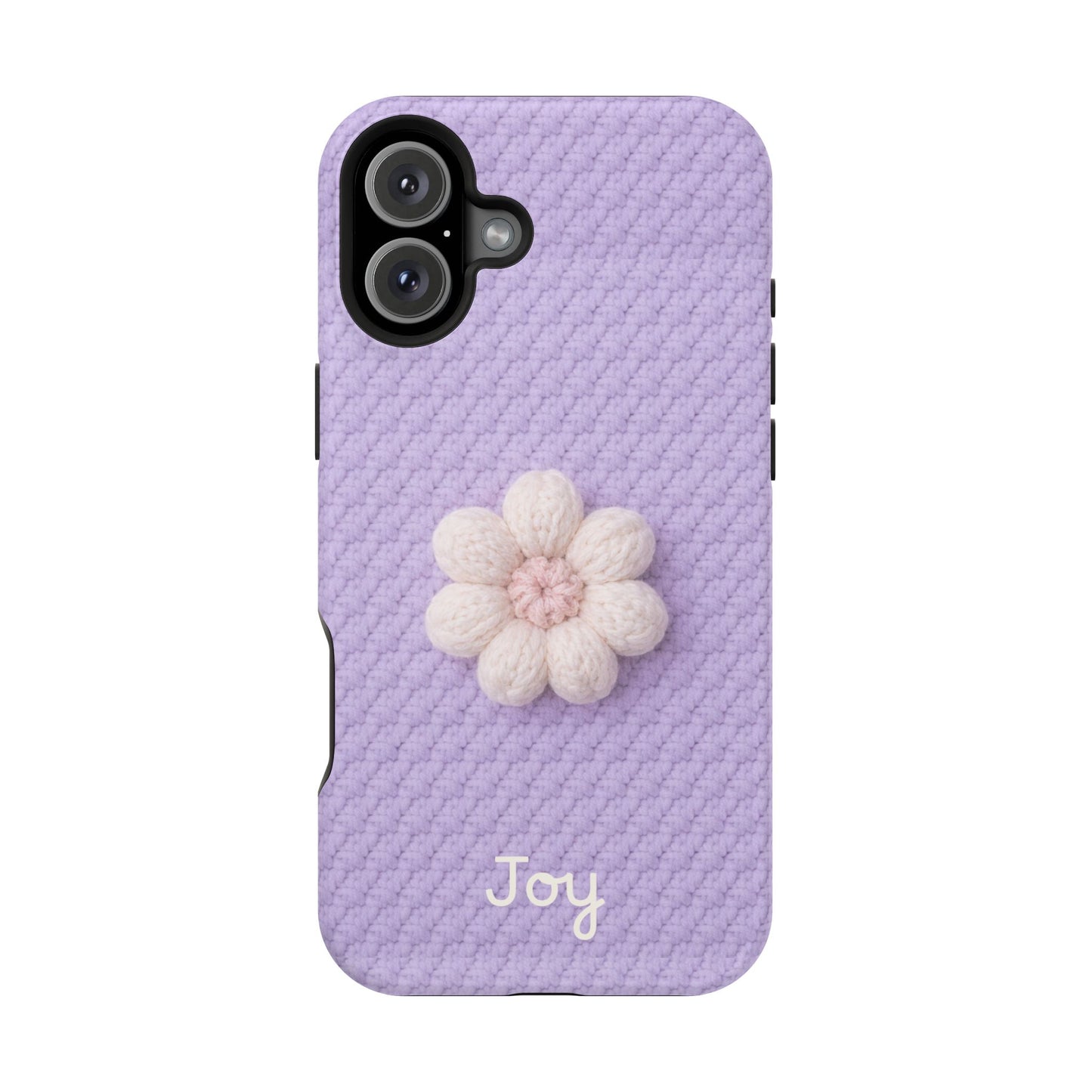 Soft Life Crochet iPhone Case | Lavender
