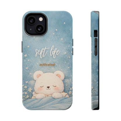 Soft Life Activated iPhone Case | Bear Design