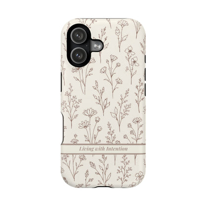 Soft Life Botanical iPhone Case | Personalized