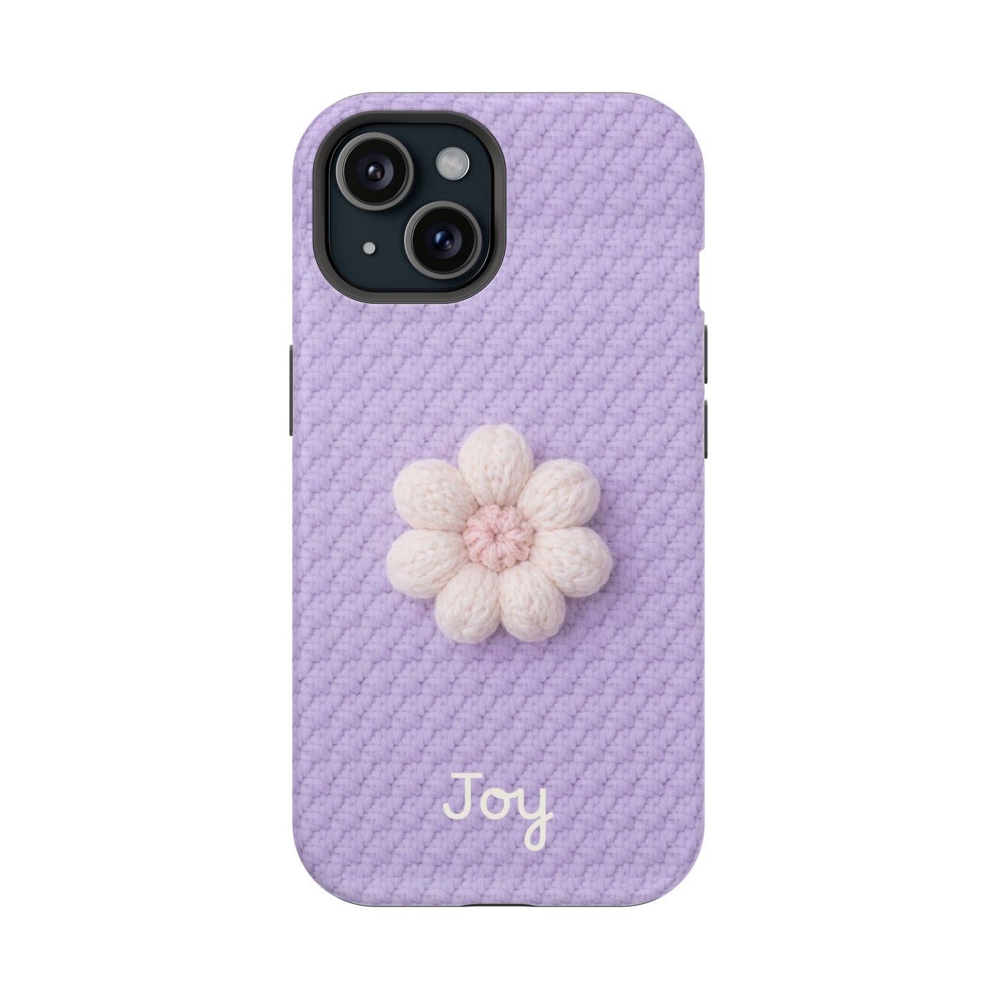 Soft Life Crochet iPhone Case | Lavender
