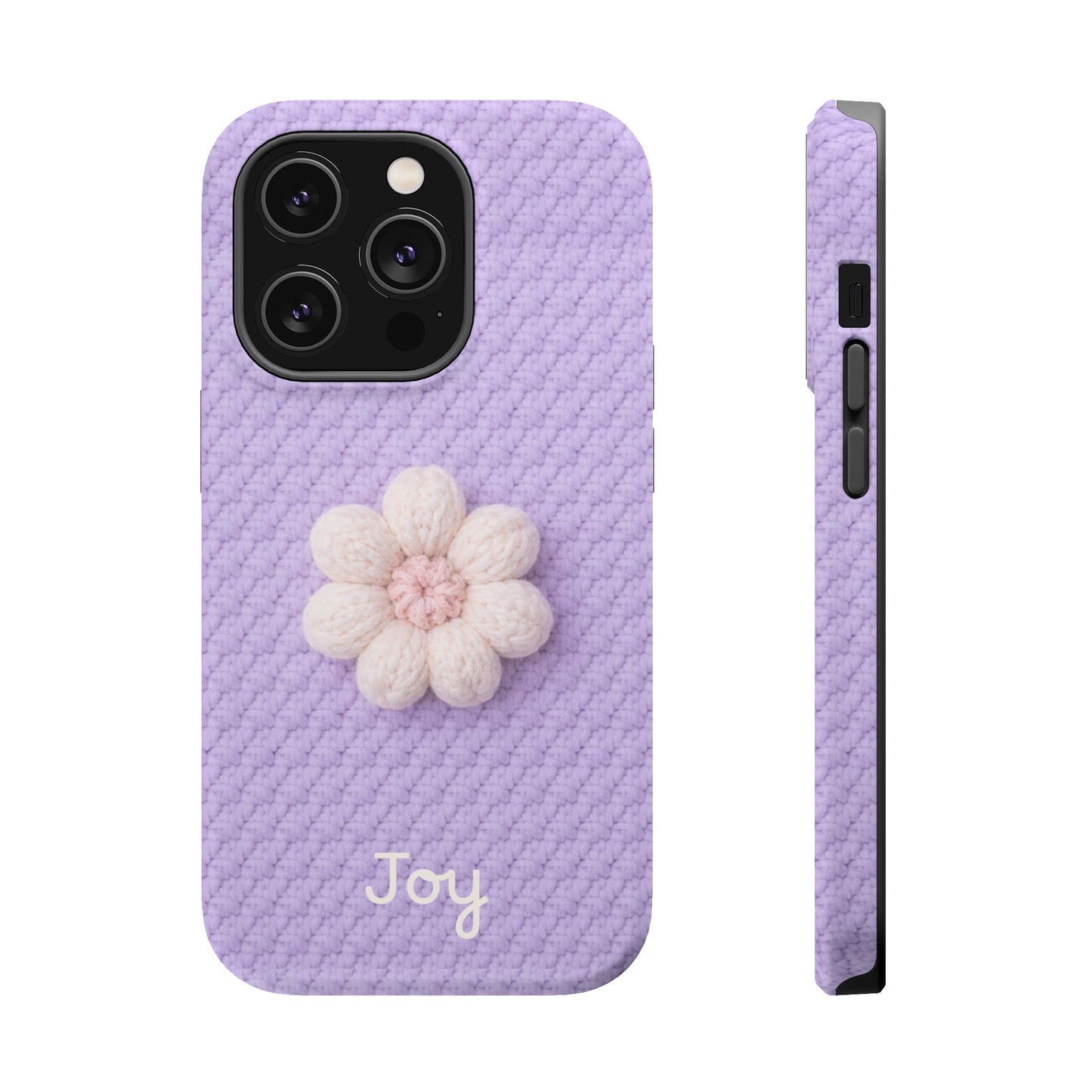 Soft Life Crochet iPhone Case | Lavender