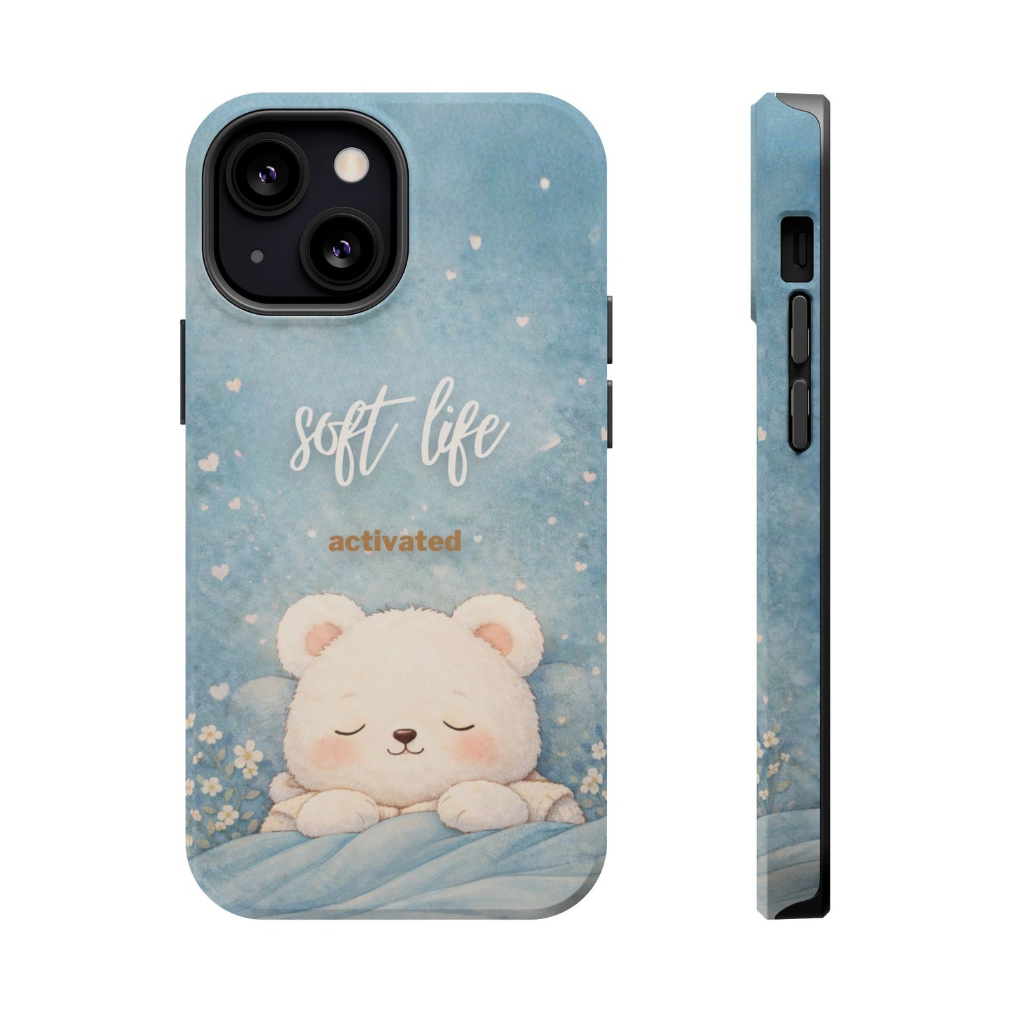Soft Life Activated iPhone Case | Bear Design