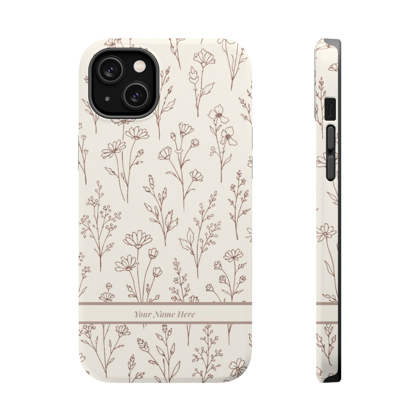 Soft Life Botanical iPhone Case | Personalized