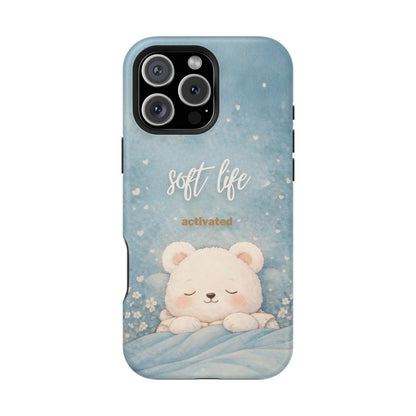 Soft Life Activated iPhone Case | Bear Design