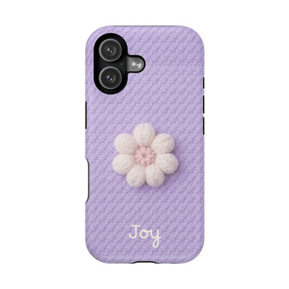 Soft Life Crochet iPhone Case | Lavender