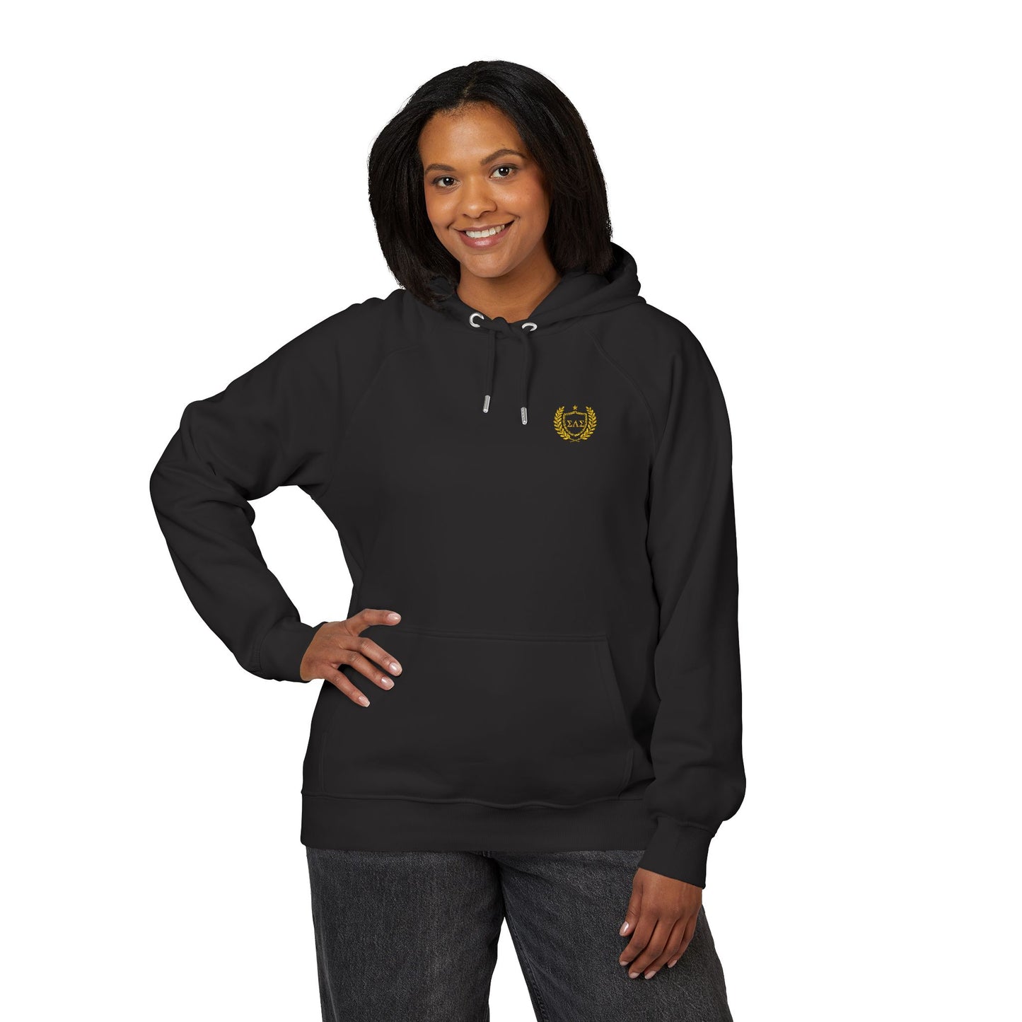 Soft Life Society™ Varsity Embroidered Eco Women’s Hoodie