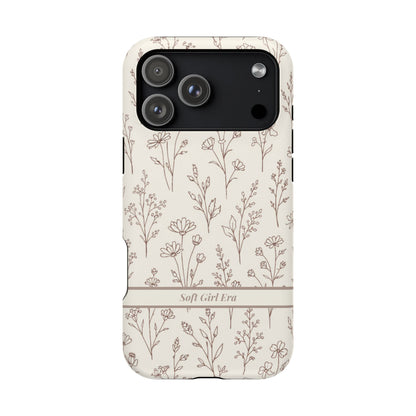 Soft Life Botanical iPhone Case | Personalized