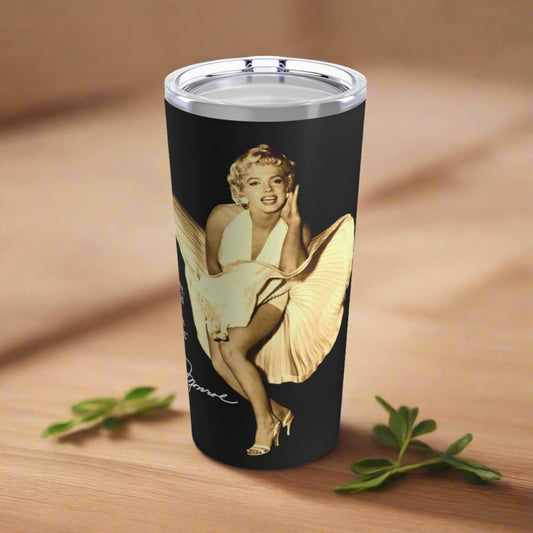 Marilyn Monroe "Classic Pose" Stainless Steel Tumbler - 20oz