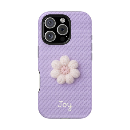 Soft Life Crochet iPhone Case | Lavender