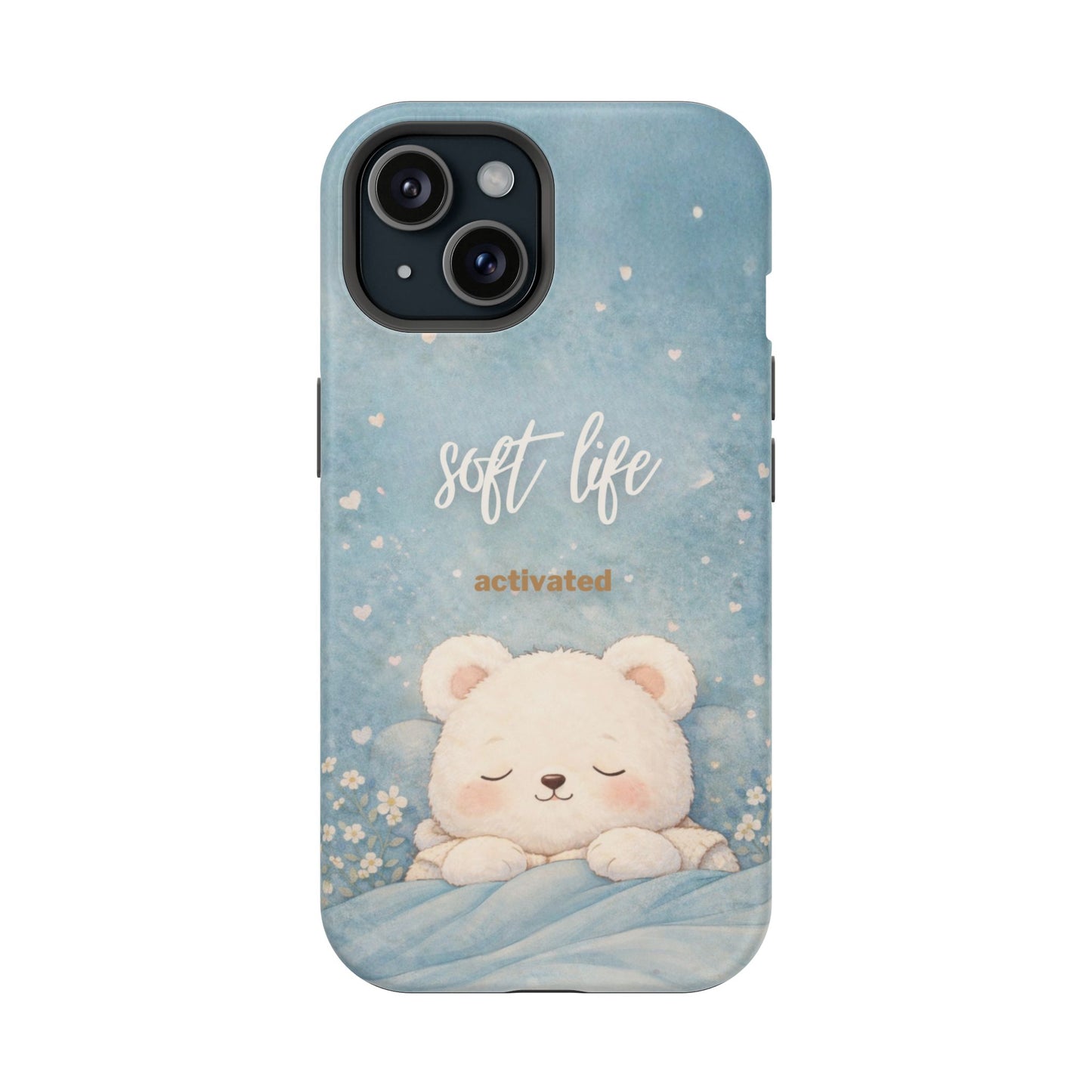 Soft Life Activated iPhone Case | Bear Design