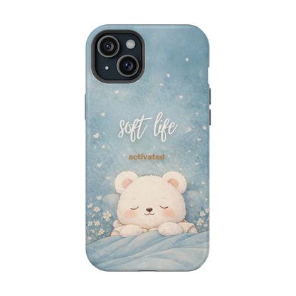 Soft Life Activated iPhone Case | Bear Design