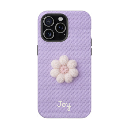Soft Life Crochet iPhone Case | Lavender