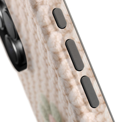 Close-up of a smartphone's side profile with buttons on a white background