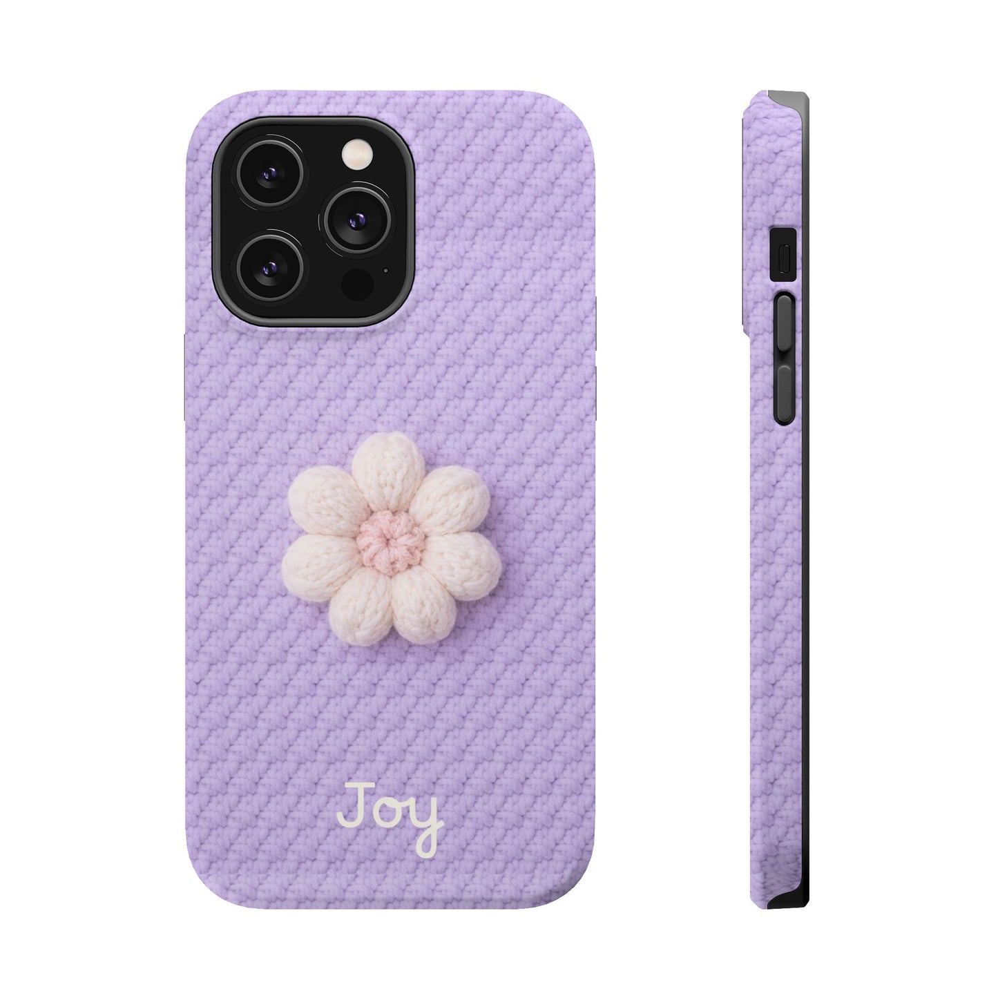Soft Life Crochet iPhone Case | Lavender