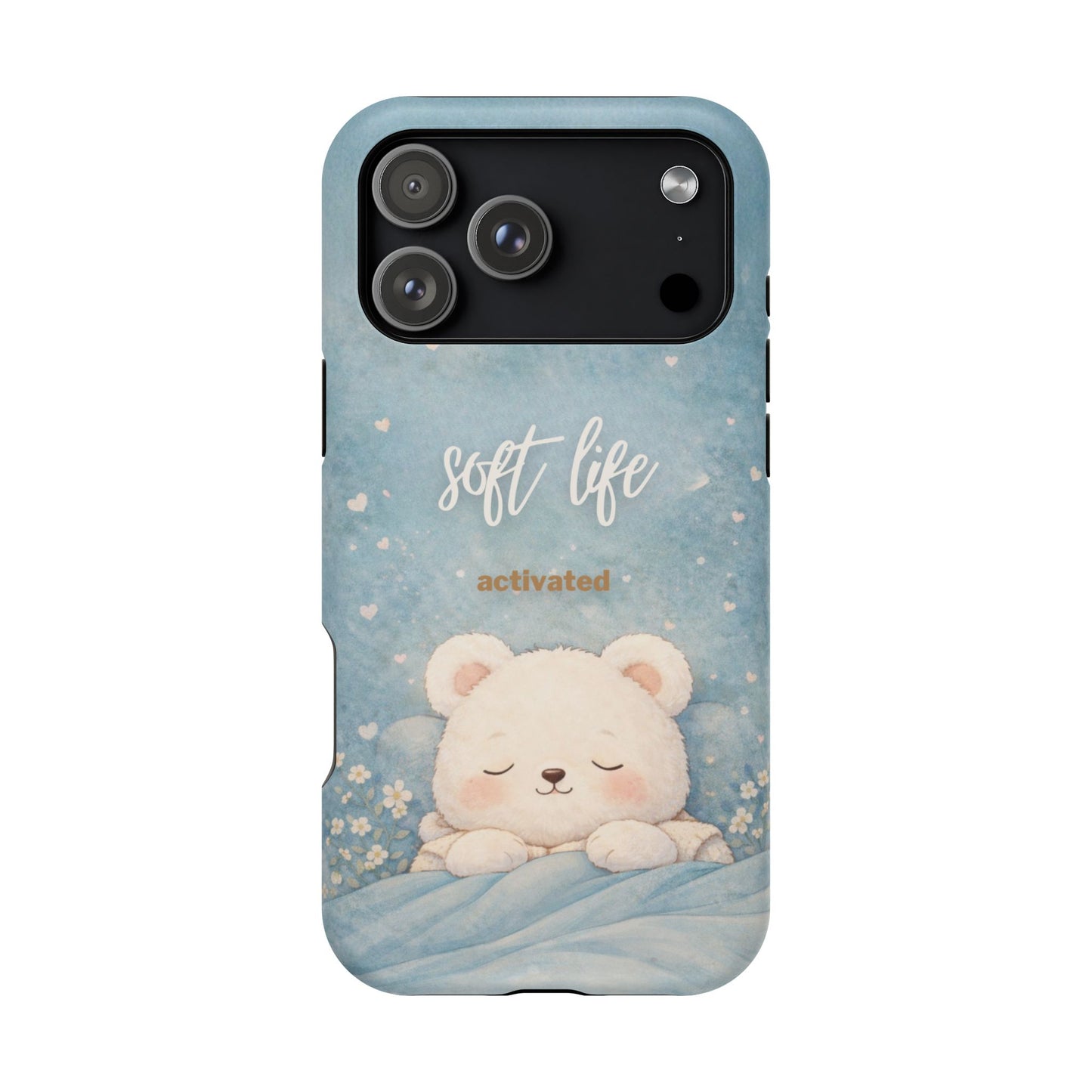 Soft Life Activated iPhone Case | Bear Design