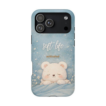 Soft Life Activated iPhone Case | Bear Design