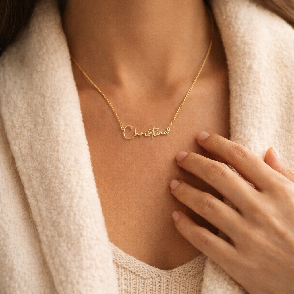 Signature Style Name Necklace | Soft Life Society Collection