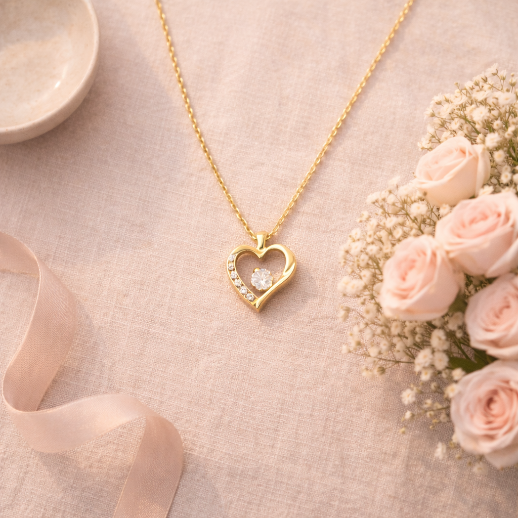 Soft Life Society™ Forever Love Necklace | 14K White or 18K Gold
