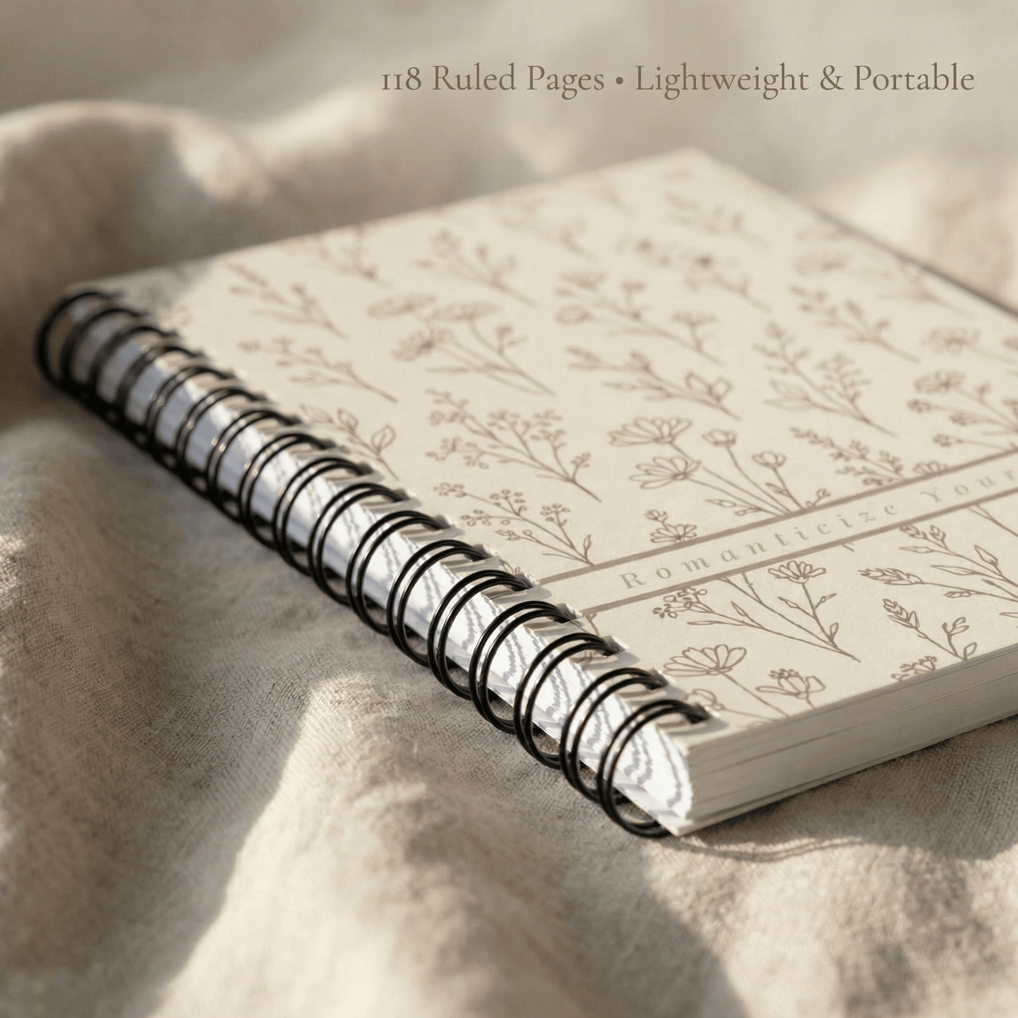 Soft Life Floral Journal | Personalized