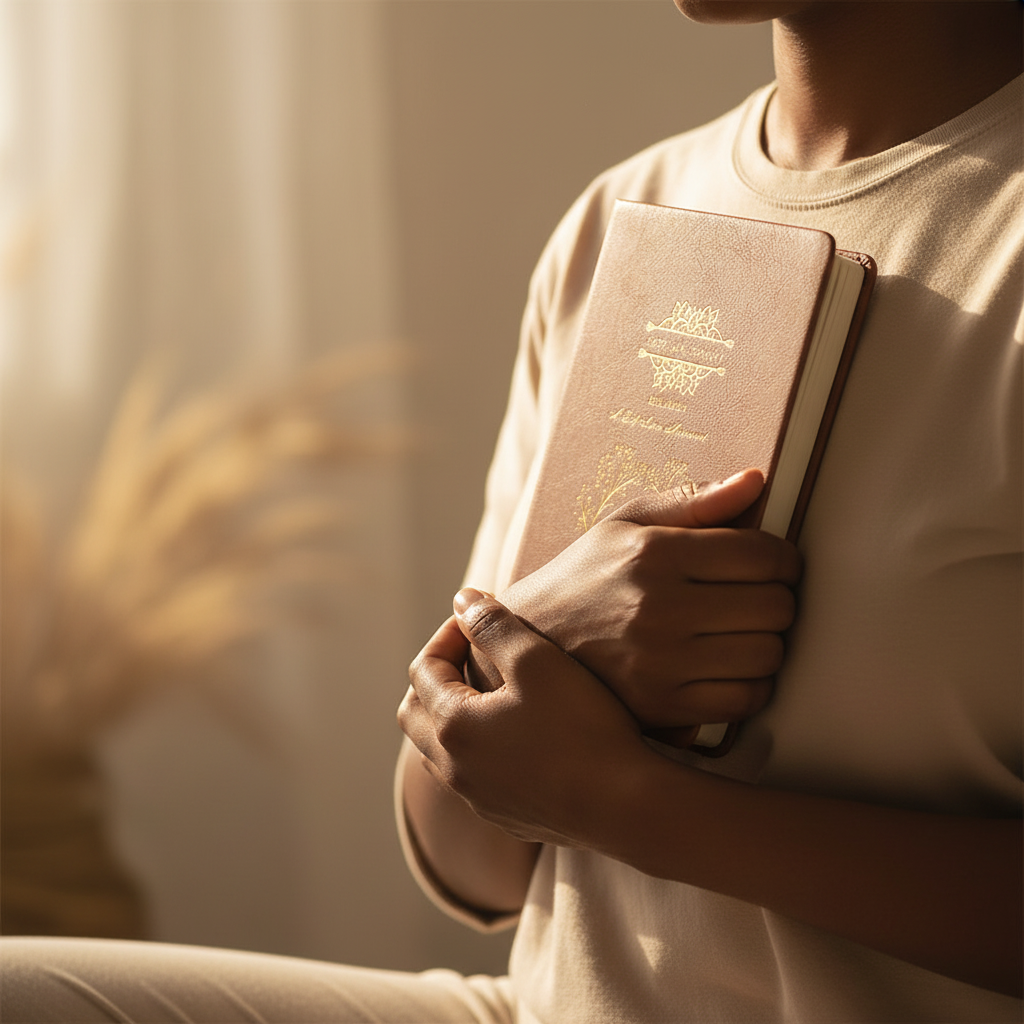 Soft Life Society™ Elephant & Tree Self-Love Journal – Vegan Leather Notebook